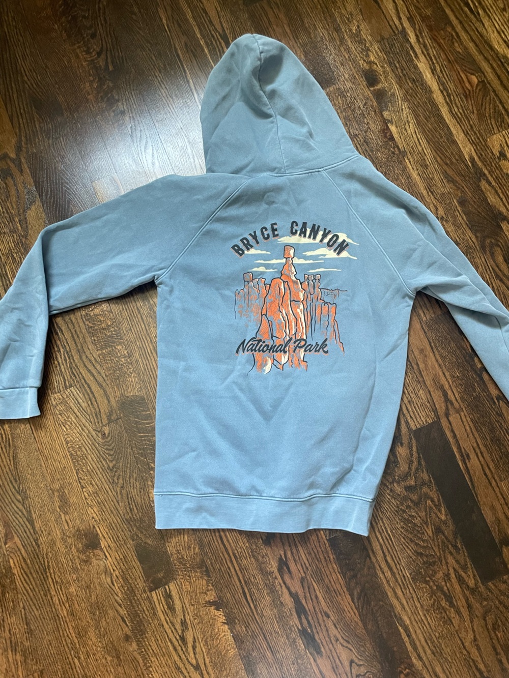 Bryce Canyon National Parks Blue Graphic Pullover